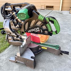 Hitachi C12RSH ,12” Slider, Dual Beveled 