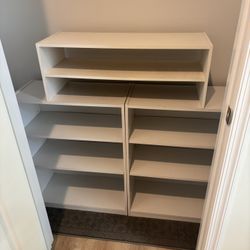 3-Shelf with Adjustable Shelves All of them for $40