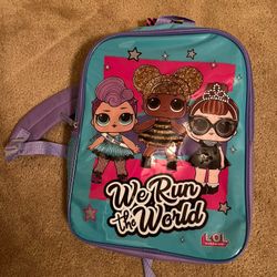Run The World Backpack With School Supply Kit 