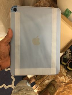 Apple iPad in Clear Protective Case