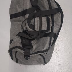 Gray Duffel Bag 