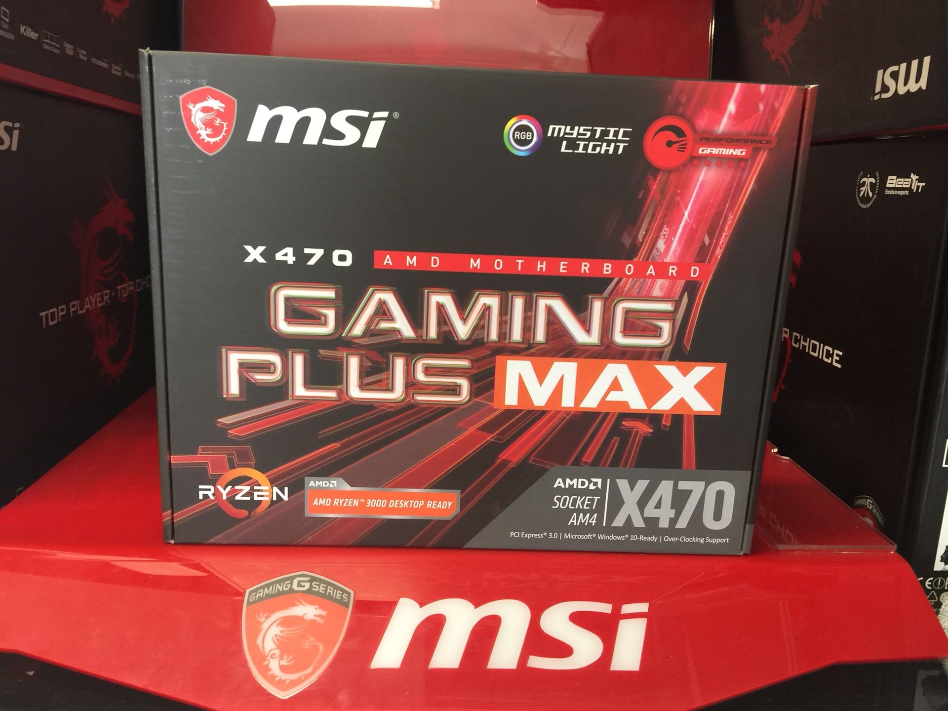 Gaming Plus Max X470 Motherboard Ryzen 3000 MSI PERFORMANCE GAMING