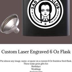 Custom Flasks
