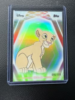 2026 Topps Disney Neon NALA #25/199The Lion King SP Parallel