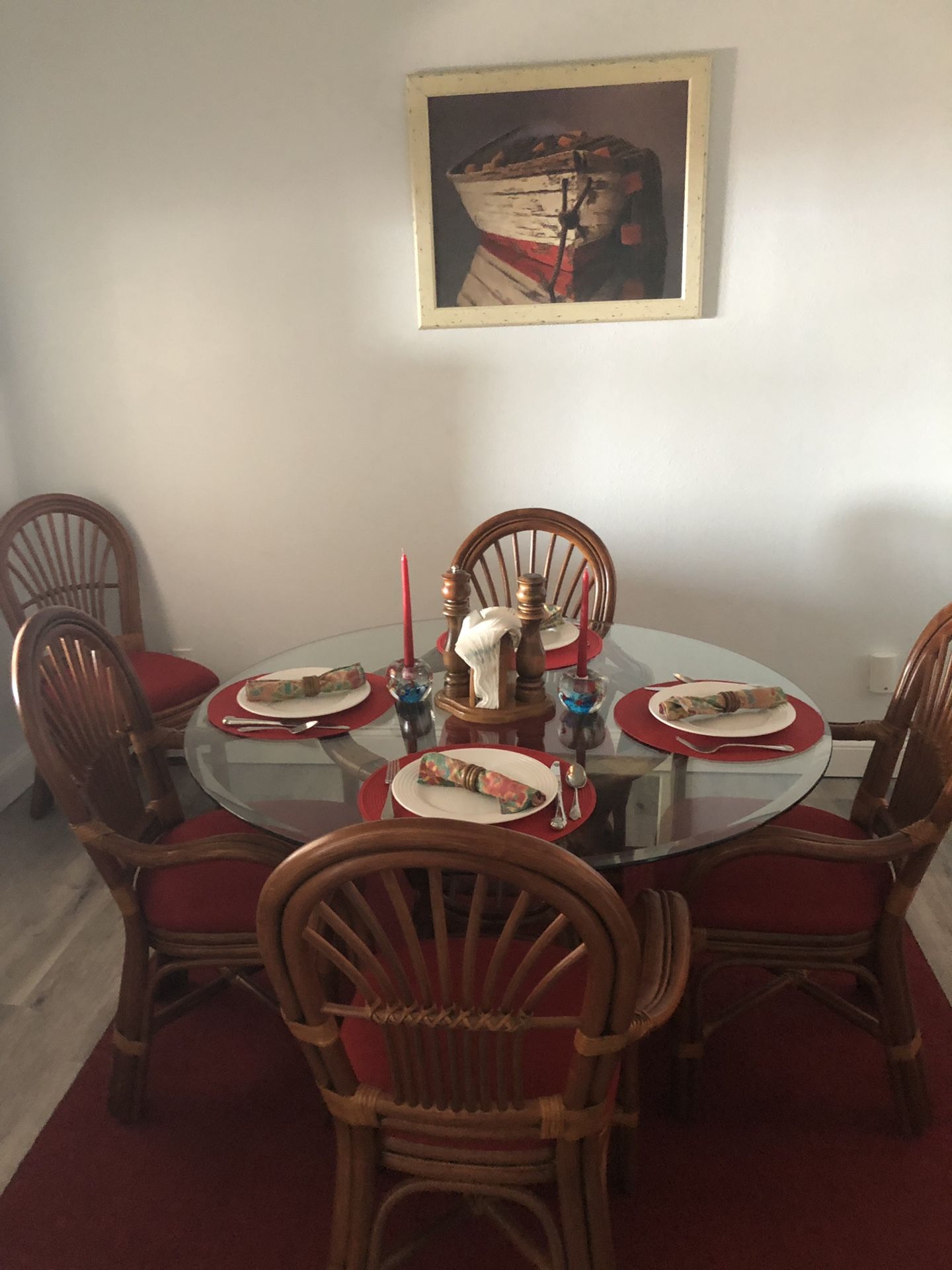 Rattan dining room set for Sale in Saint Petersburg, FL OfferUp