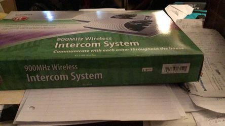 Wireless Intercom System - 2 pc set