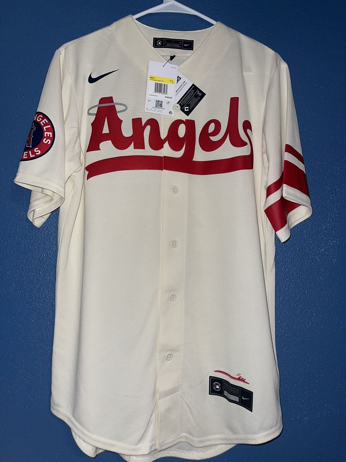 LA Angels City Connect MIKE TROUT Cream Jersey for Sale in Whittier, CA -  OfferUp