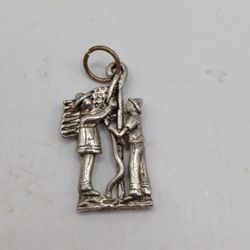 Silver Flag Pendant