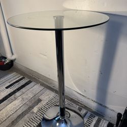 Glass Top ROUN Table