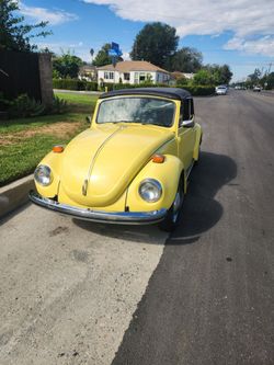 1971 VW Superbeetle Convertible
