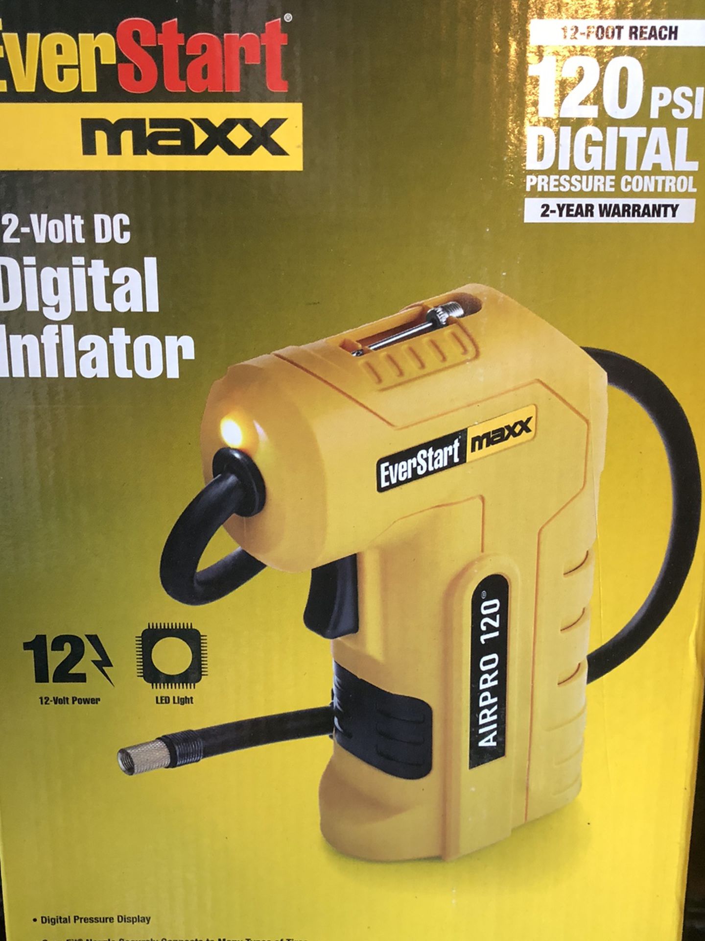 Ever start Maxx 12 Volt Digital Inflator