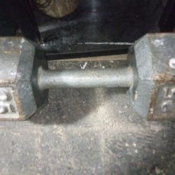 25 Lb Dumbbell