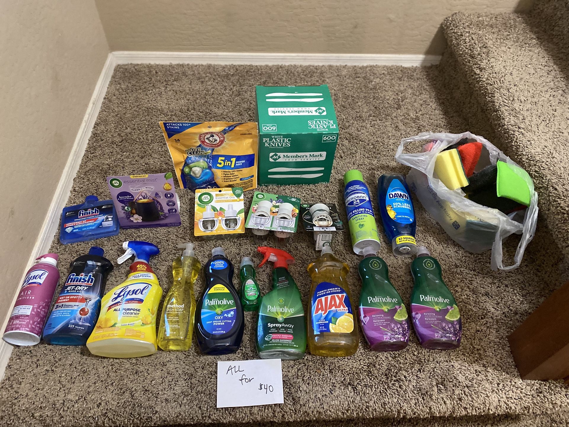 Brand new household lots. Prices are on pictures. Swiffer stuff is $10 each or all for $100. Or all pictures for $300. 🙂 prices are firm. Higley and