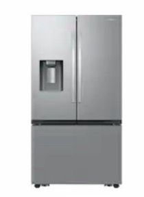 Samsung - 36 in. Wide 31 cu. ft. 3-Door French Door Smart Refrigerator with Four Types of Ice - Stainless Steel