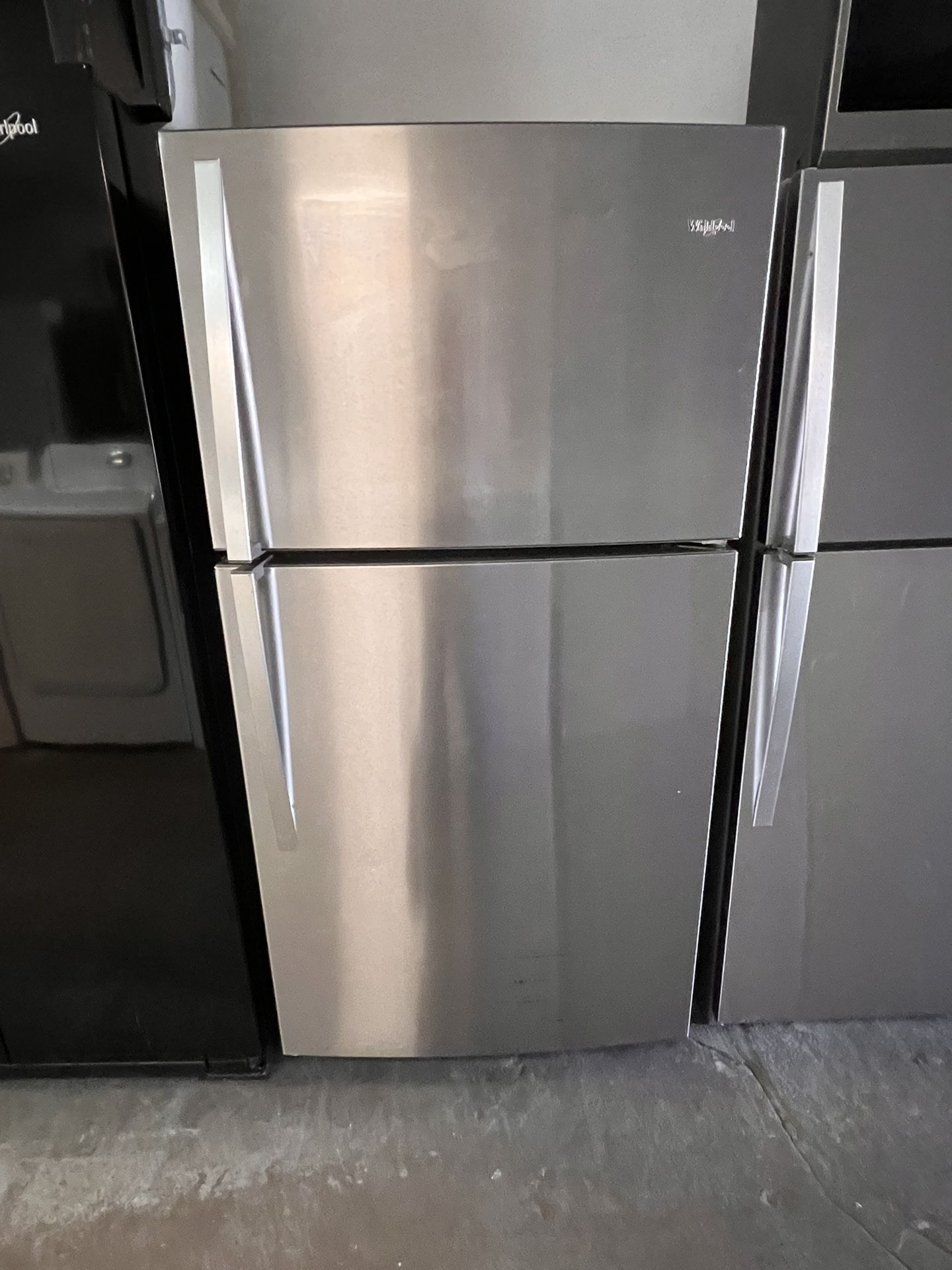 Whirlpool Stainless Steel New Scratch And. Dent Refrigerator