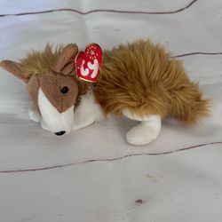 Ty Beanie Baby • “Cassie” Long Haired Collie
