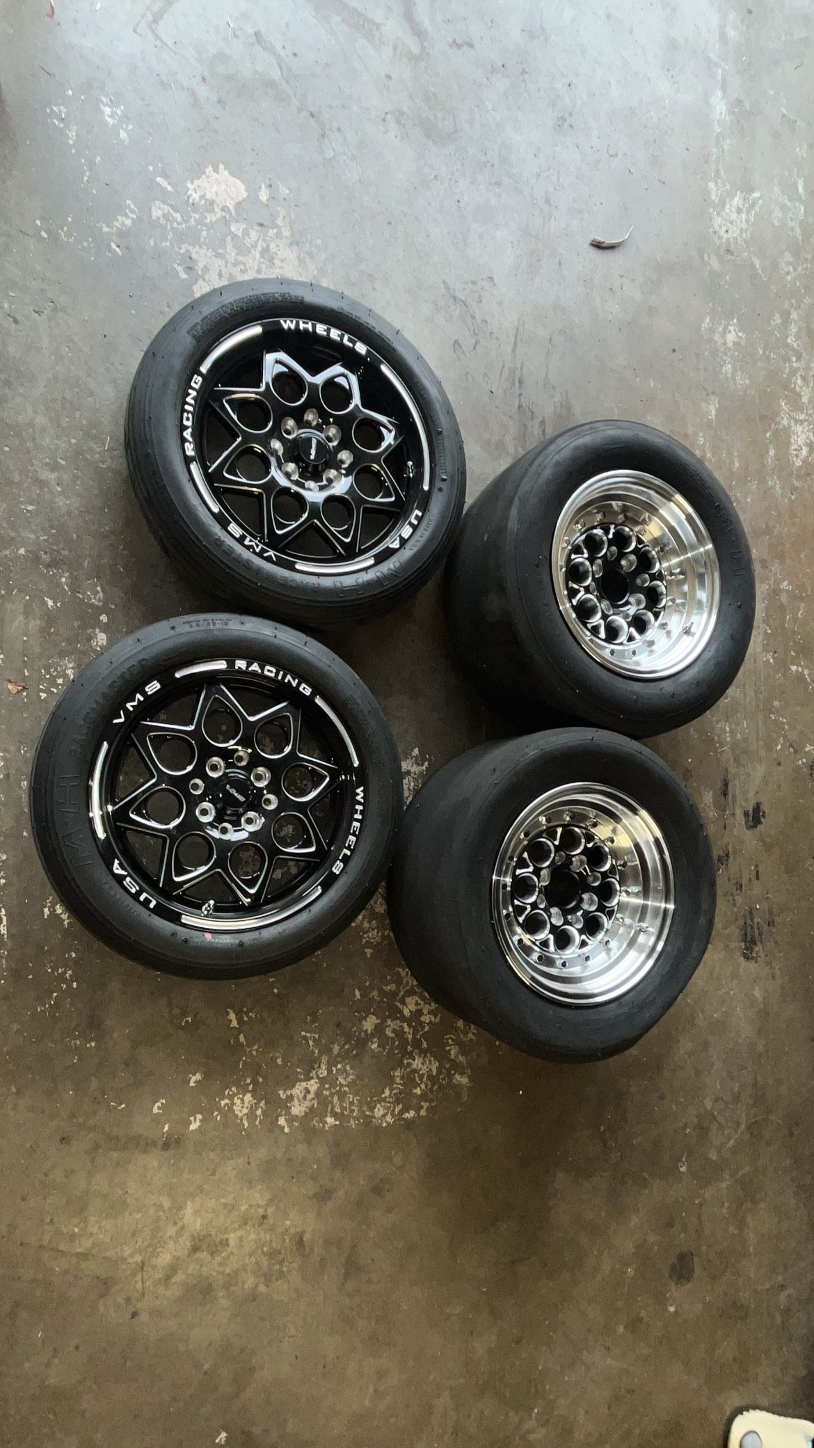 Honda Drag Rims & Tires