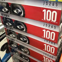 Jensen 6.5” Speakers Js265 Brand New 30 A Pair 