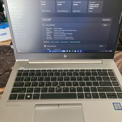 HP 840 G6 Laptop - i5 8365U, 8GB, 256 GB, Docking Station