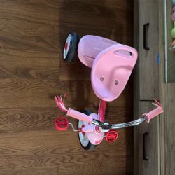 Pink Radio Flyer 