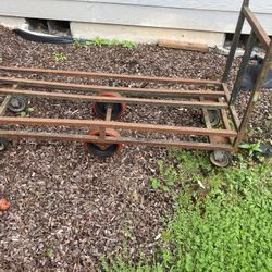 Almost free, $20 extra heavy duty Industrial steel conveyance cart
