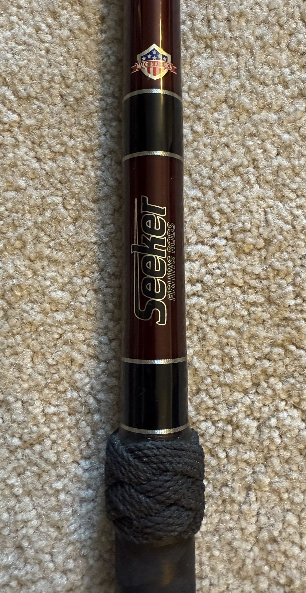 Factory Wrapped Super Seeker 6480-XH (40-60 Lb) “Deckhand” Fishing Rod