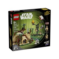 LEGO Star Wars SMART Play: Yoda's Hut and Jedi Training with 2 Minifigures & 2 SMART Tags (LEGO Model: 75422)