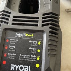 Ryobi 18-Volt Dual Chemistry Charger P118 (Renewed)