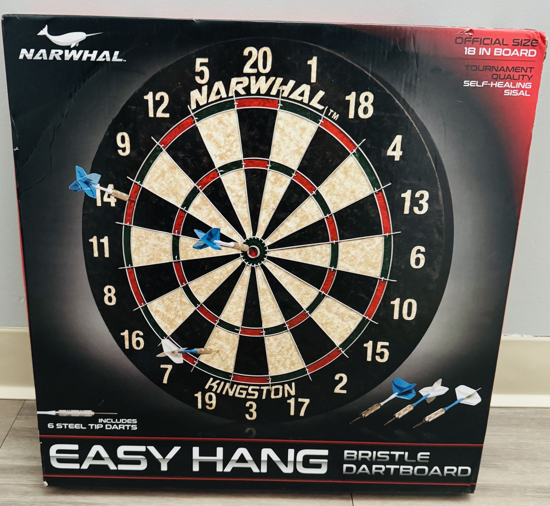 Narwhal Dart Board Kingston {NEW}