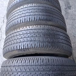 4 used Tires 265/70r18 🤑free Installation and balance ‼️ 👌 