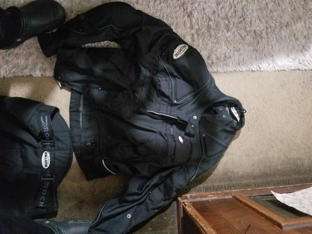 Motorcycle Jacket And Pant The Set