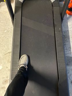 Black Treadmill with Running Belt