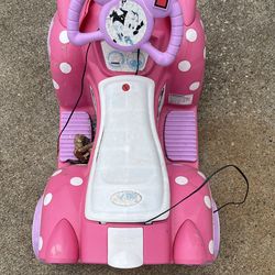 Mickey Mouse girl motor cycle