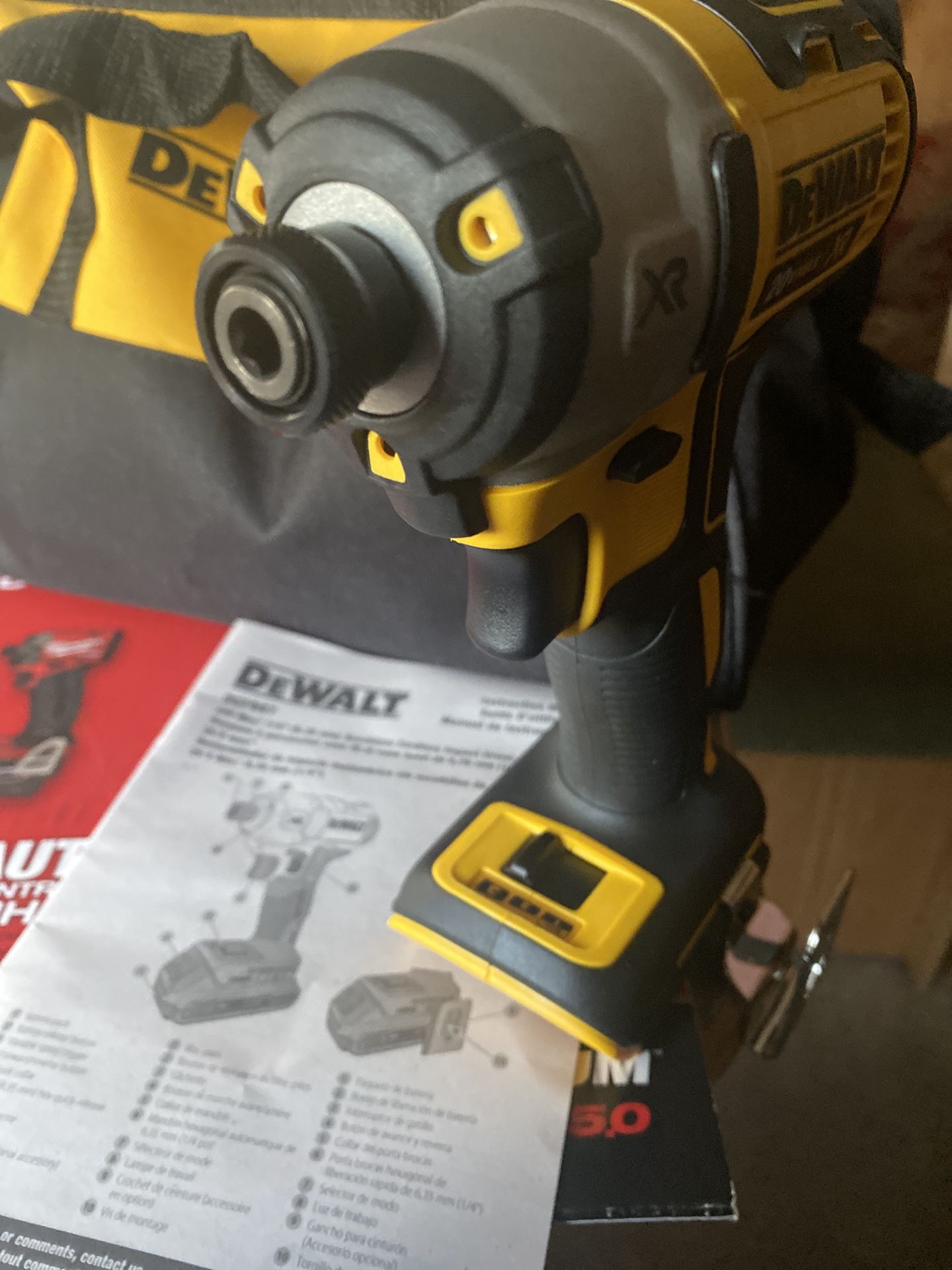 DEWALT 20V 3-SPEED IMPACT DRIVER #DCF877 Brand New Out The Box Never Used ((( Tool Only ) Read Below