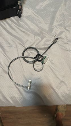 Laptop security cable