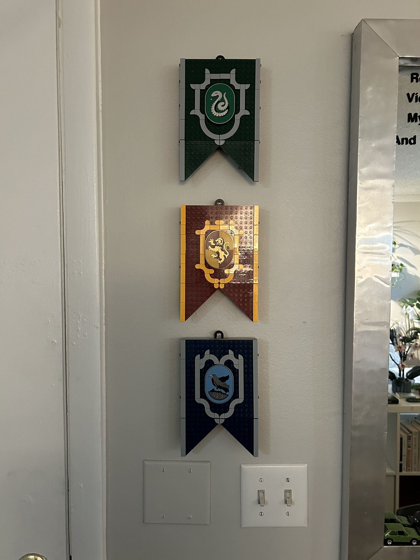 Harry Potter Lego House Banners