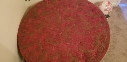 Large ottoman 47 inches across..