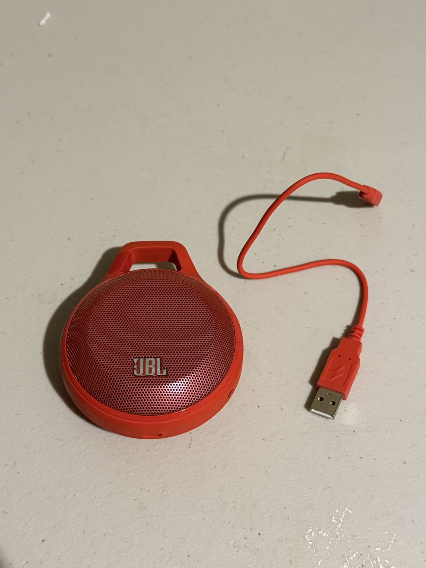 Red JBL Clip Bluetooth Speaker