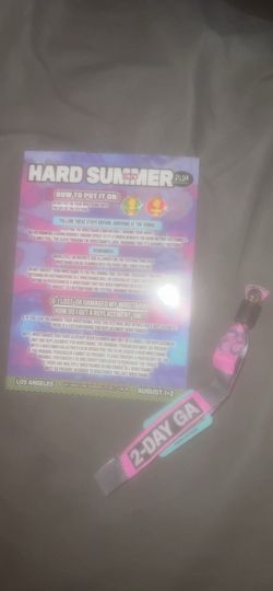 HARD SUMMER 2 DAY GA