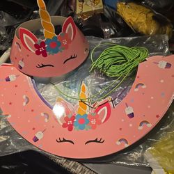 34 Pcs Unicorn Birthday Hats 