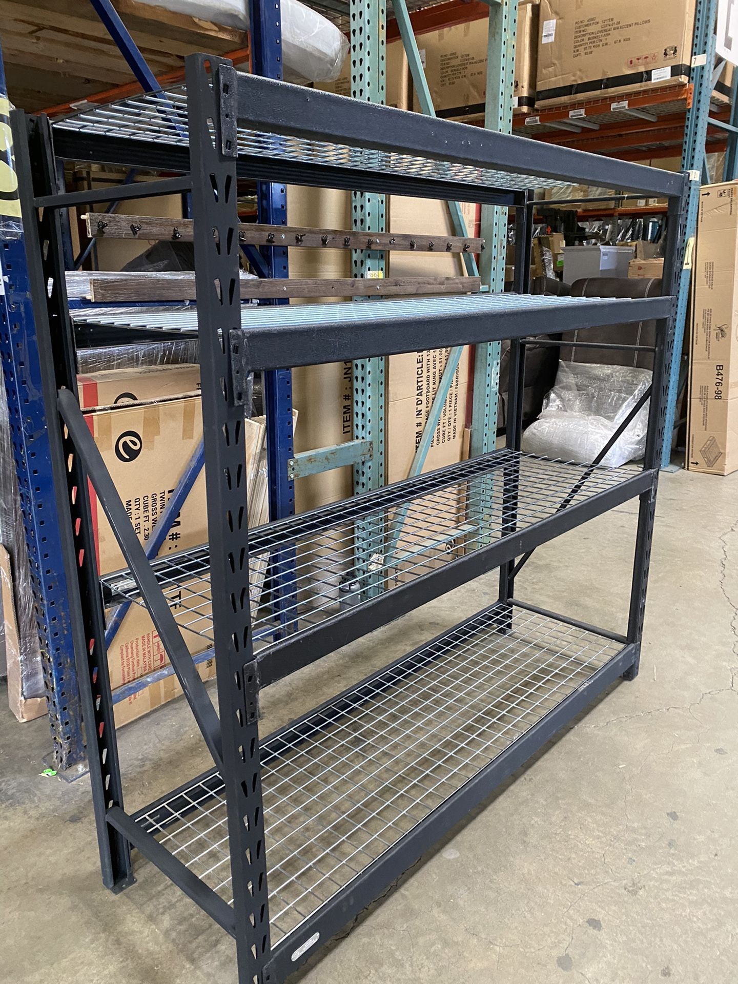 Whalen gorilla storage rack one section