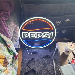 Neon Pepsi Sign 