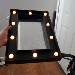 Small Vanity Light Up Mirror