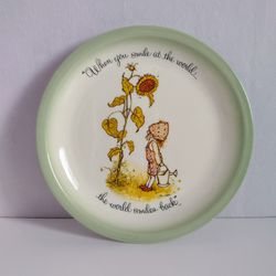 Vintage Holly Hobbies Collectors Plate 1972