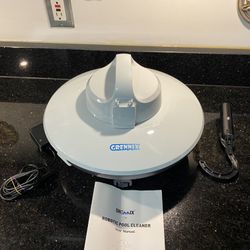 Grennix Robotic Pool Cleaner Pool Vacuum for Above Ground Pools w/Retrieval Hook