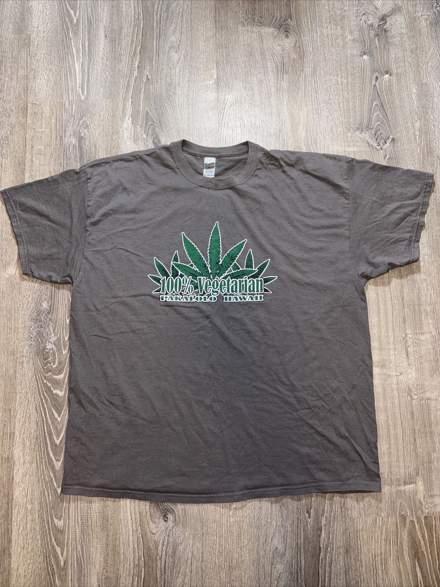 SHIRT 100% VEGETARIAN PAKOLOLO HAWAII (SIZE 2XL)