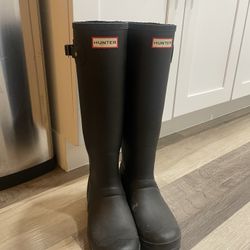 Hunter Winter rain boots Us 8