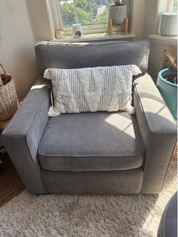 Macy’s Radley Dark Gray Armchair