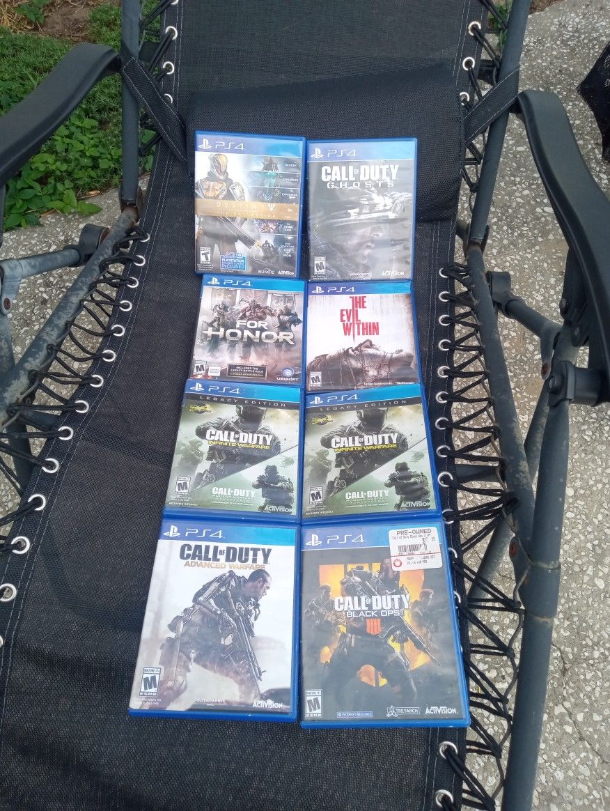 8 PS4 Games