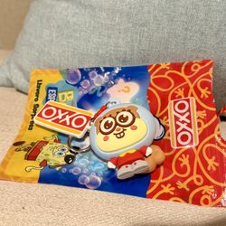 Oxxo Bob Esponga Llavero Keychain New Sponge Bob Sandy Cheeks 